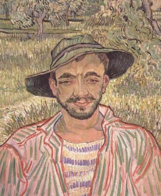Vincent Van Gogh Portrait of a Young Peasant (nn04) oil painting image